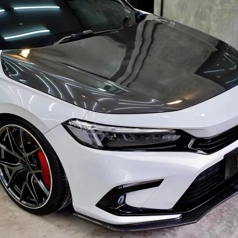 2021-2024 for  11th Gen Carbon Fiber Engine Bonnet New Condition Engine Hood